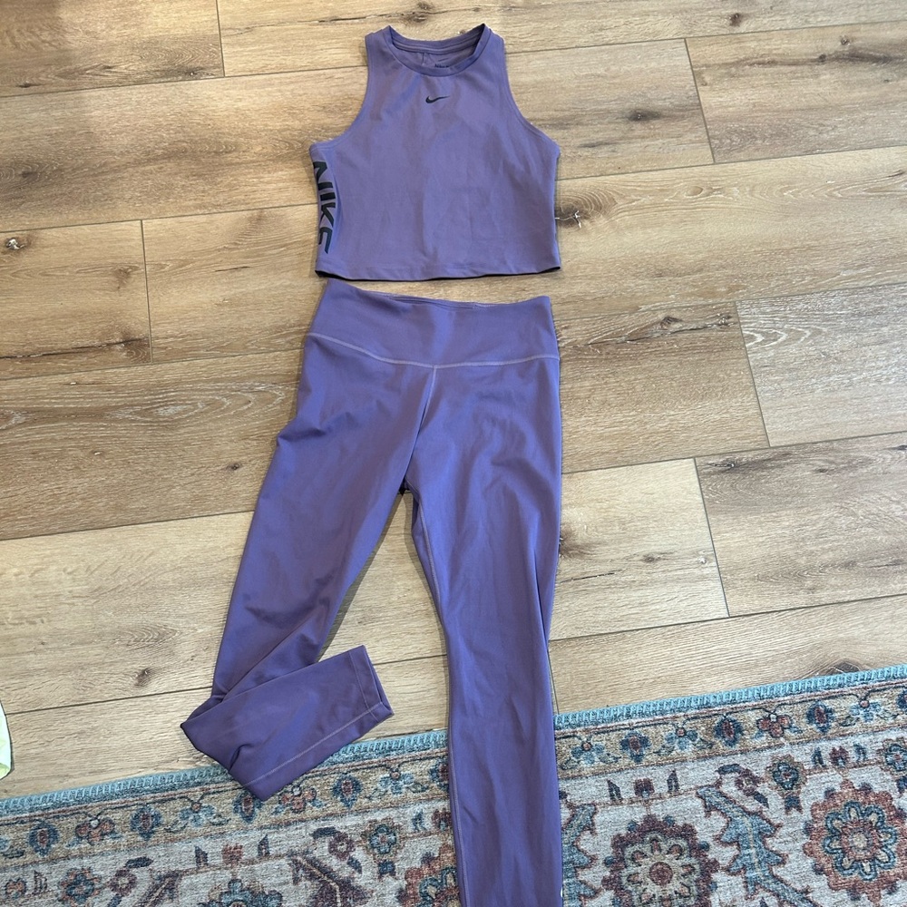 Nike Women's Purple Athletic Set